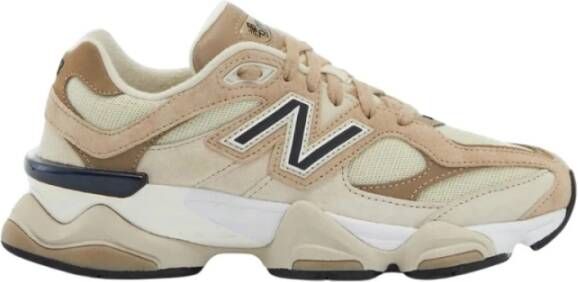 New Balance Beige Cream Sneakers 9060 Stijlvol Modern
