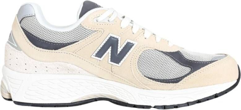 New Balance Beige Grijs Wit Sneakers 2002R Multicolor Heren