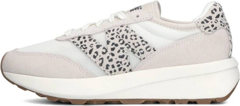 New Balance 370 Schoenen Wit Maat: 41.5 Leer Foot Locker
