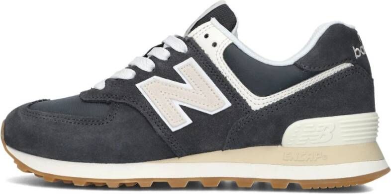 New Balance Beige Sneaker Wl574 Retro Stijl Blue Dames - Foto 3