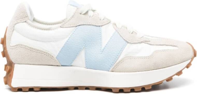 New Balance Beige Sneakers met Chunky Zool en Veters