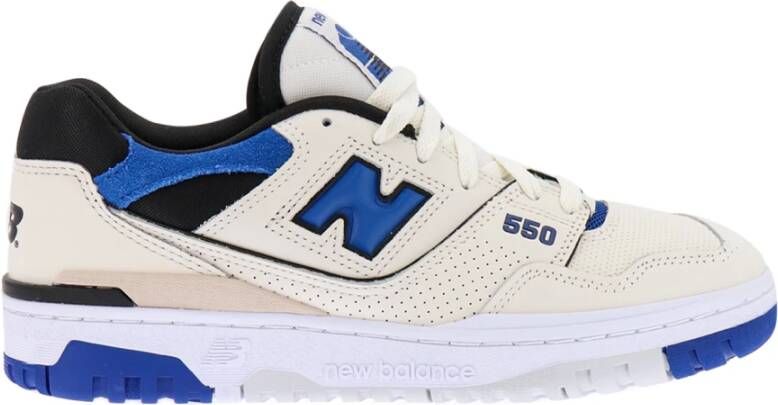 New Balance 550 Sneakers Maxi Ondersteuning Gladde Afwerking Blue