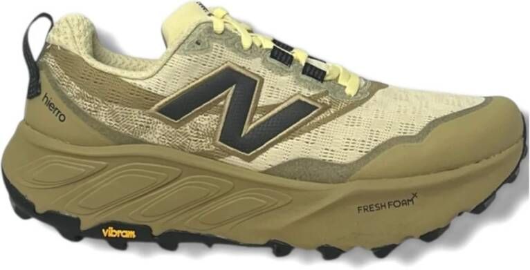 New Balance Beige Sneakers voor een stijlvolle look