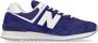 New Balance Blauwe 574 Sneakers voor Mannen Blauw Heren - Thumbnail 1