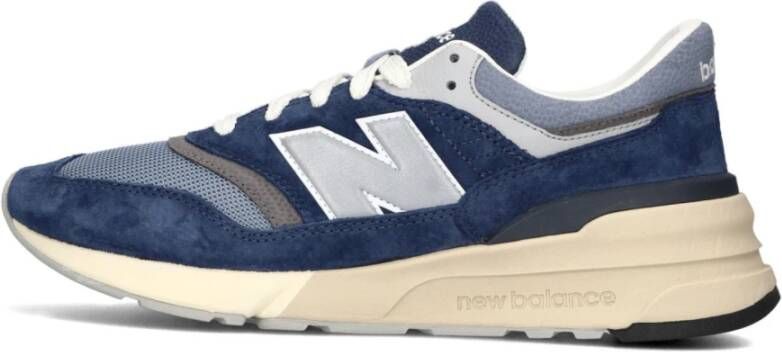 New Balance Blauwe Lage Sneaker U997 Stijl Blue Heren