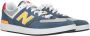 New Balance Leren en Textiele Heren Sneaker Blauw Heren - Thumbnail 4