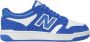 New Balance Klassieke Witte Blauwe Sneakers Blue - Thumbnail 2