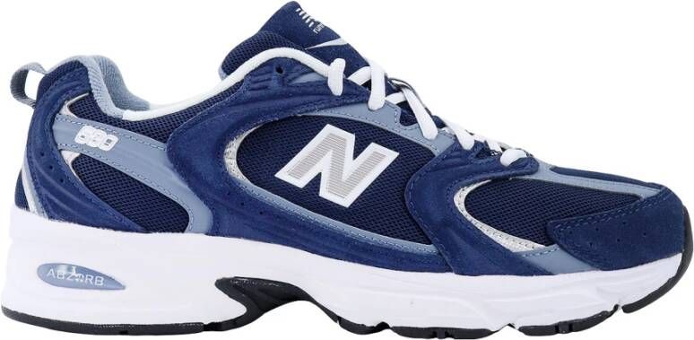 New Balance Blauwe Sneakers met Vetersluiting Blue Heren