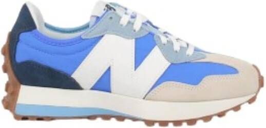 New Balance Blauwe sportschoenen met platte zool voor dames Blauw Dames