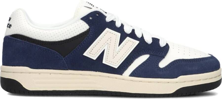 New Balance Blauwe stijlvolle herensneakers voor herfst winter