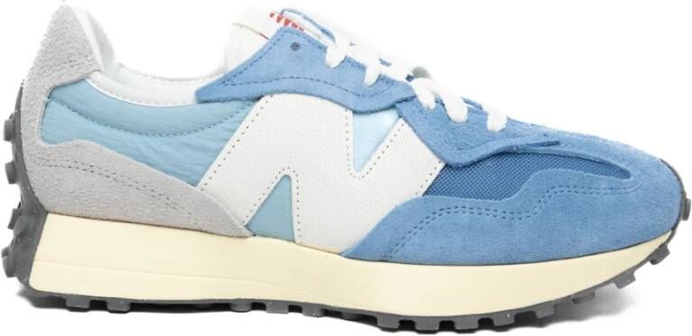 New Balance Blauwe Vetersneakers Blue Heren