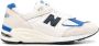 New Balance Blauw Witte Leren Sneakers Multicolor Heren - Thumbnail 1