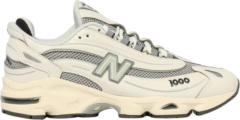 New Balance 1000 Heren Schoenen Wit Maat: 40.5 Mesh Synthetisch Foot Locker