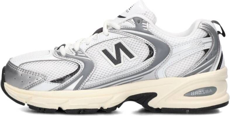 New Balance 530 Sneakers Zilver Synthetisch Textil