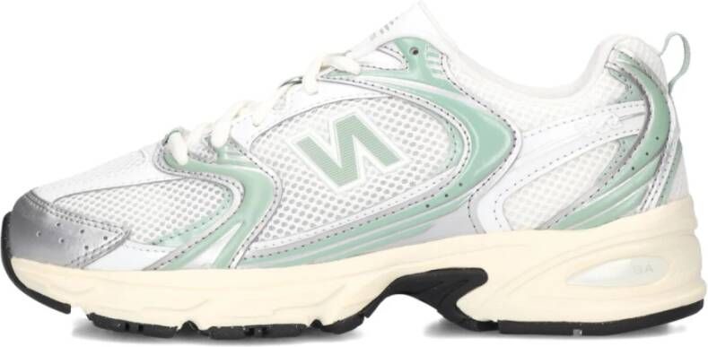 New Balance 530 Sneakers Dames Zilver Synthetisch Textil