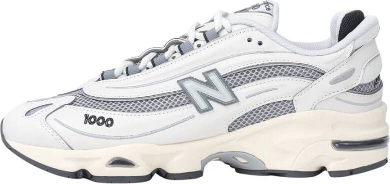 New Balance 1000 Heren Schoenen Wit Maat: 40.5 Mesh Synthetisch Foot Locker