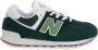 New Balance 574 sneakers groen wit Suede Meerkleurig 37 - Thumbnail 3