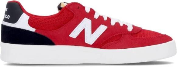 New Balance Court 300 Lage Sneaker voor Heren Rood Heren