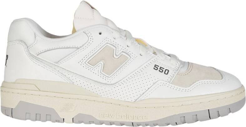 New Balance Crema White Sneakers Multicolor Heren