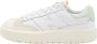 New Balance Chunky Leren Sneakers met ProCourt Design White Dames - Thumbnail 1