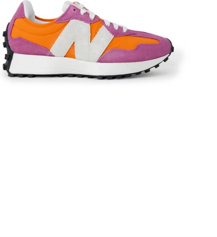 New Balance Dames Sneakers van Leer voor Herfst Winter Oranje Dames