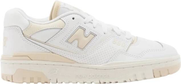 New Balance Veelzijdige Leren Sneakers voor Vrouwen White Dames