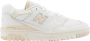 New Balance Veelzijdige Leren Sneakers voor Vrouwen White Dames - Thumbnail 4