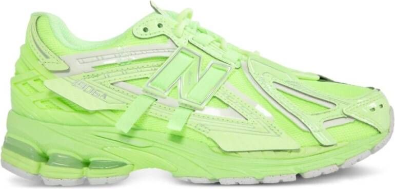 New Balance Fluorescerend Groene Chunky Sole Sneakers