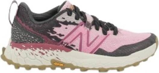 New Balance Lichtgewicht ademende platte schoenen met Vibram zool Pink Dames