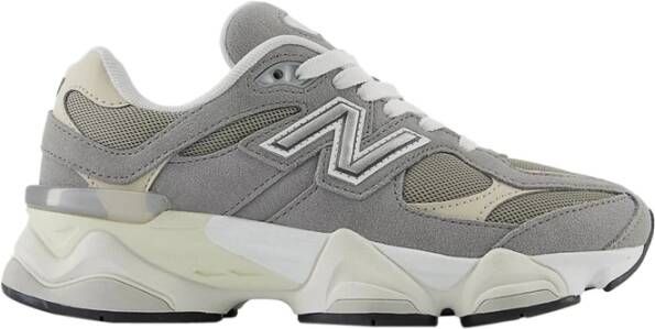 New Balance 9060 Unisex Schoenen Grijs Maat: 37.5 Leer Foot Locker
