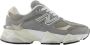 New Balance 9060 Unisex Schoenen Grijs Maat: 37.5 Leer Foot Locker - Thumbnail 1