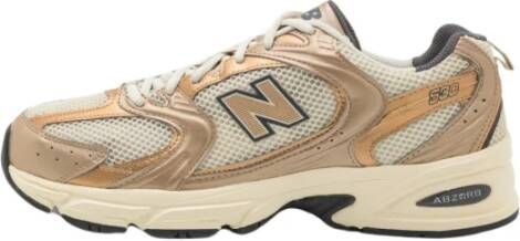 New Balance 530 Turtledove Gold Metallic Beige Mesh Lage sneakers Dames - Foto 2