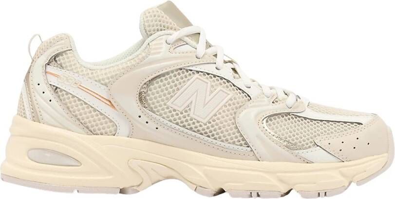 New Balance Grijs Beige Sneakers Stijl Comfort