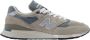 New Balance Grijze Sneakers met Veters en Patch Logo Multicolor Heren - Thumbnail 12