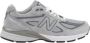 New Balance Grijze Casual Sneakers Stijlvol Comfort Gray - Thumbnail 1