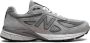New Balance Grijze Casual Sneakers Stijlvol Comfort Gray - Thumbnail 44