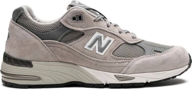 New Balance Grijze Lifestyle Sneakers 991 Grijs Dames Schoenen