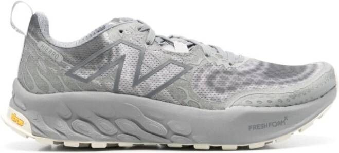 New Balance Grijze Mesh Panel Sneakers Gray Heren