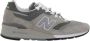 New Balance Suede en Mesh Sneakers Beige Heren - Thumbnail 1
