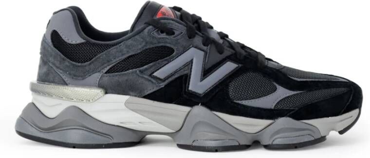 New Balance 9060 Schoenen Zwart Maat: 37.5 Mesh Synthetisch Foot Locker