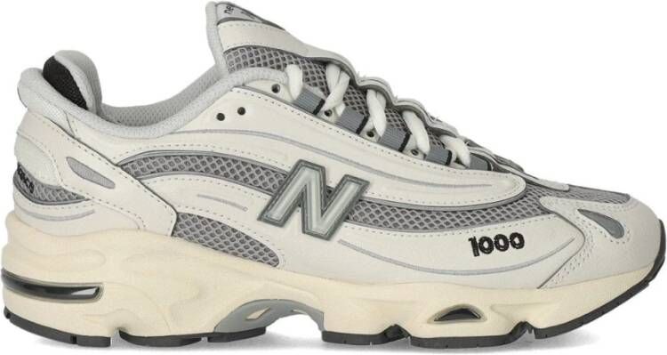 New Balance 1000 Heren Schoenen Wit Maat: 40.5 Mesh Synthetisch Foot Locker
