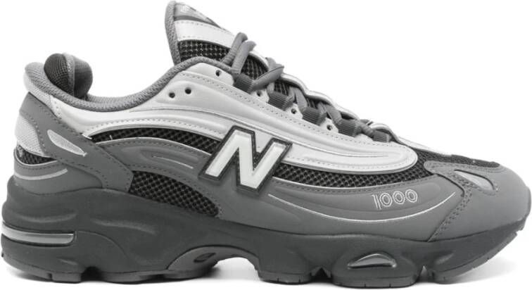 New Balance 1000 Sneakers Heren Grijs Leer