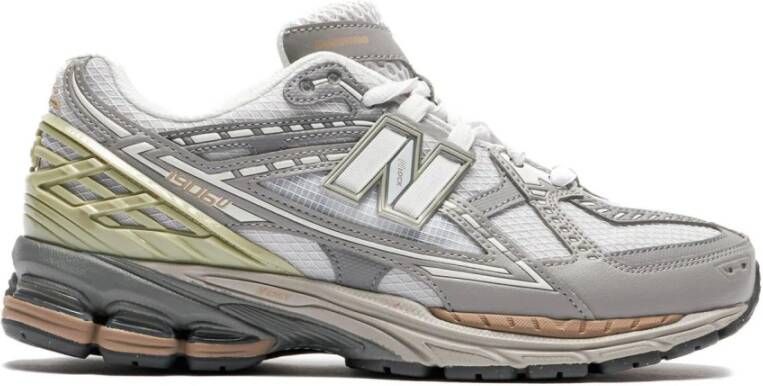 New Balance Grijze Sportieve Sneakers Lente Zomer Multicolor