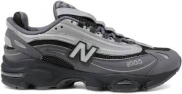 New Balance Grijze Vetersynthetische Sneakers