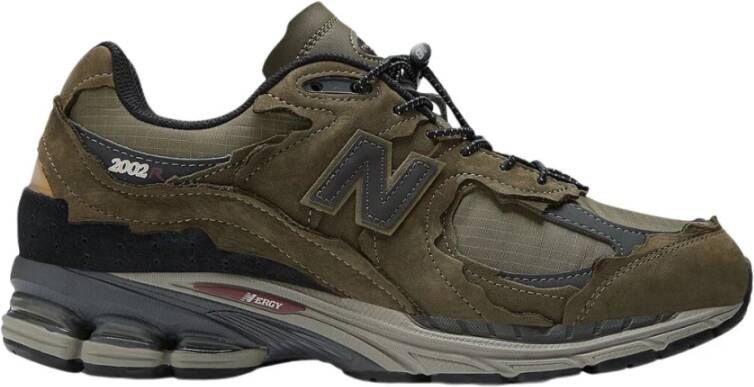 New Balance Moderne herinterpretatie van hardloopschoenen uit de jaren 2000 Green Heren