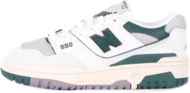 New Balance Groene Junior Sneakers met Suède Details Green