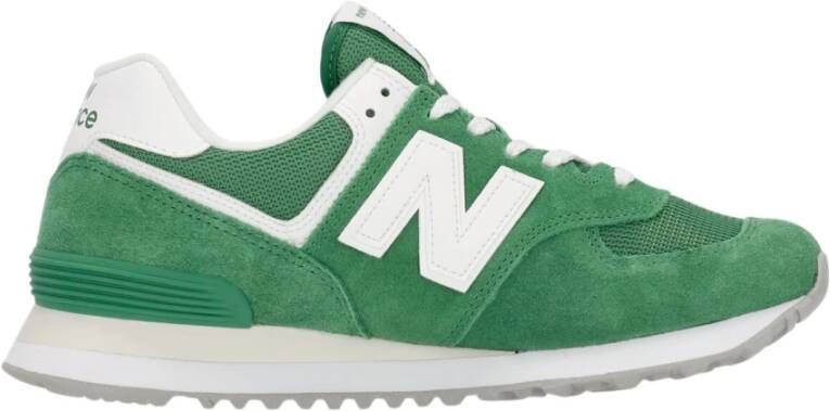 New Balance Groene Lage Sneaker 574 voor Mannen Groen Heren