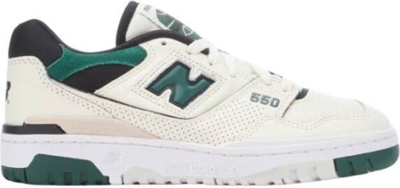 New Balance 550 Sneakers MaxiHeren Ondersteuning Gladde Afwerking Green Heren