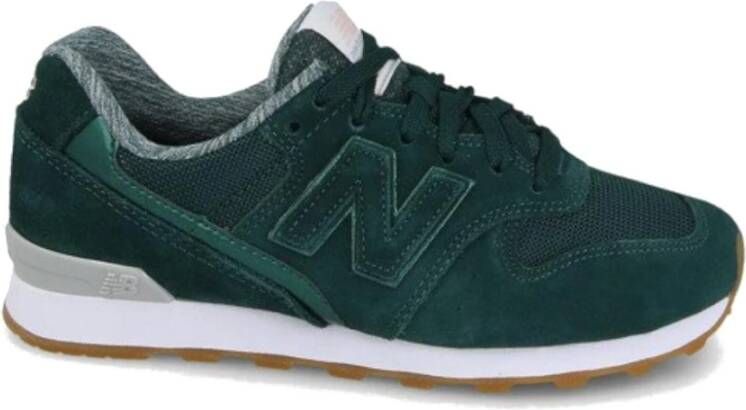 New Balance Groene 996 Suède Sneakers Groen Dames