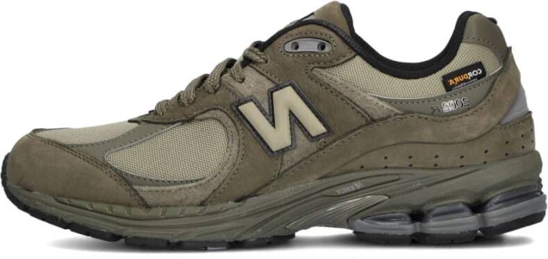 New Balance Groene Suède Lage Sneakers M2002 M Green Heren